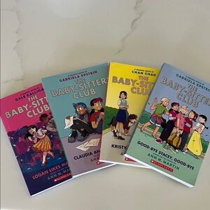 The Baby-Sitter's Club Graphic Novels - books 8,9,10&. 11